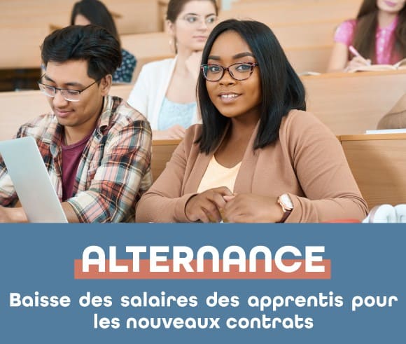 Baisse des salaires des apprentis à partir du 1er mars 2025
